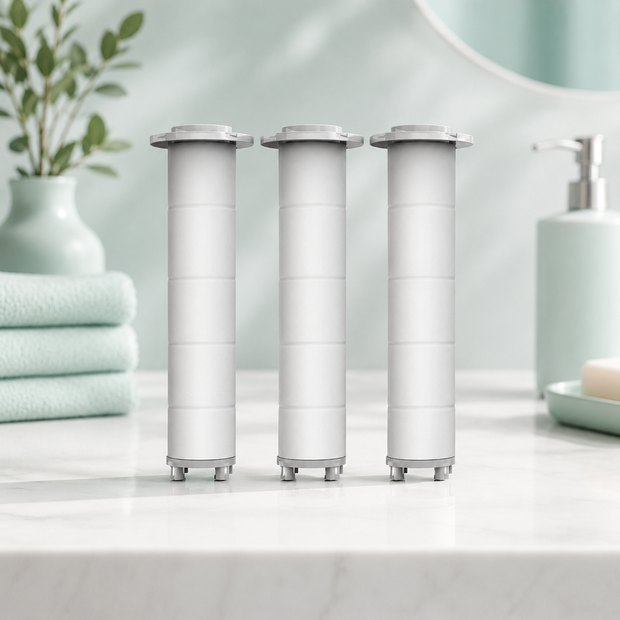 Pomme de douche haute pression filtrante